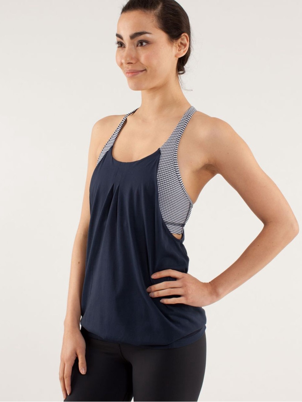 Lululemon athletica Navy practice freely Tank top